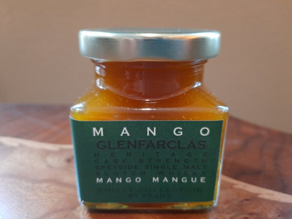 Fruchtaufstrich Mango / Glenfarclas Heritage - kurzes MHD 03.23