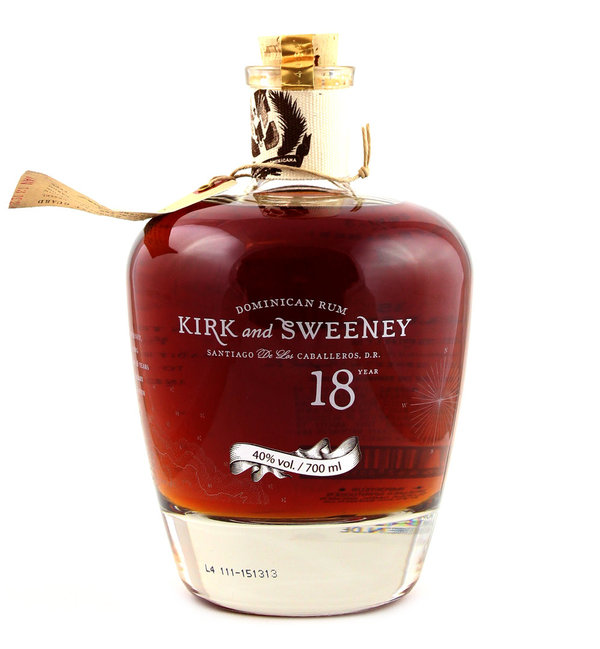 Kirk and Sweeney Rum 18 Jahre