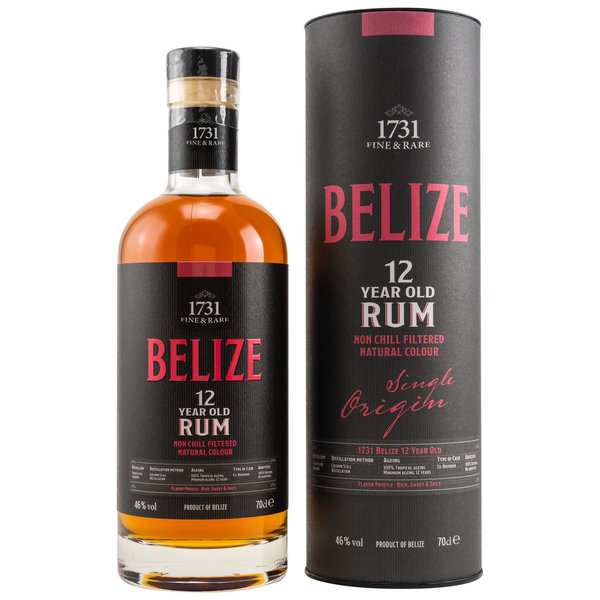 1731  Fine&Rare Rum - Belize - 12 Jahre