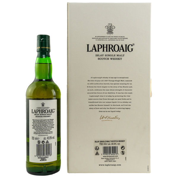 Laphroaig Ian Hunter Edition No. 3 - 33 Jahre - 2021