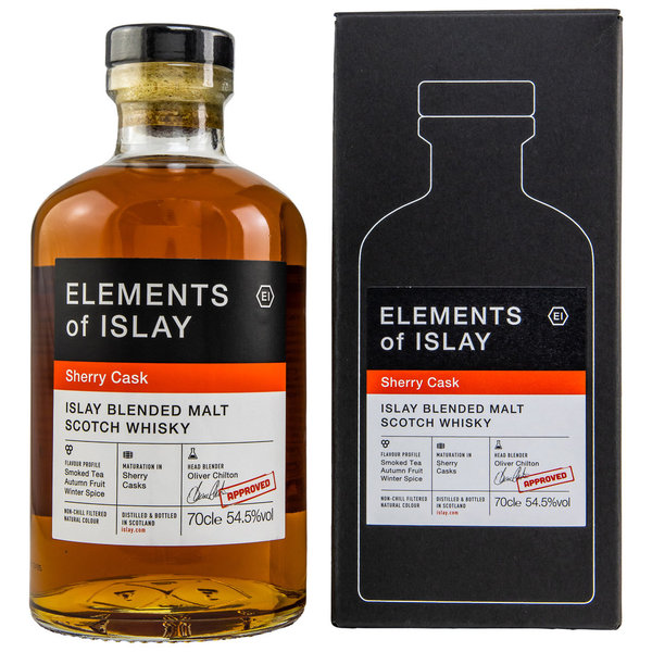 Elements of Islay Sherry Cask Islay Blended Malt Scotch Whisky