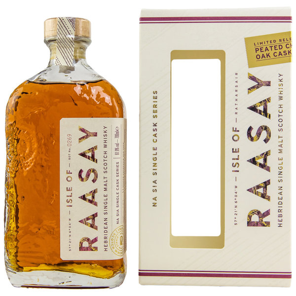 Isle of Raasay Single Malt Whisky - Single Cask #19/50 Peated Chinkapin