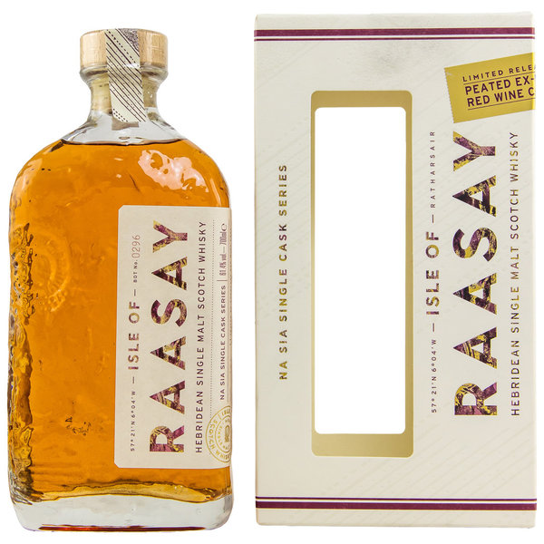 Isle of Raasay Single Malt Whisky - Single Cask #18/665 Peated Red Wine