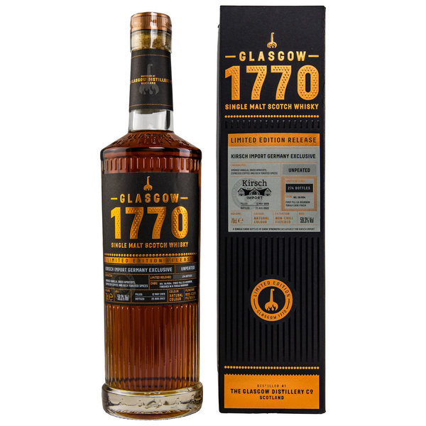 1770 Glasgow Distillery 2016/2022 - 6 Jahre - Tokaji Single Cask #16/854