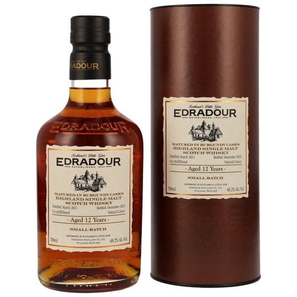 Edradour 2011/2023 - 12 Jahre - Burgundy Small Batch #92, 93, 95, 96, 97, 98, 99 - 99 + 101