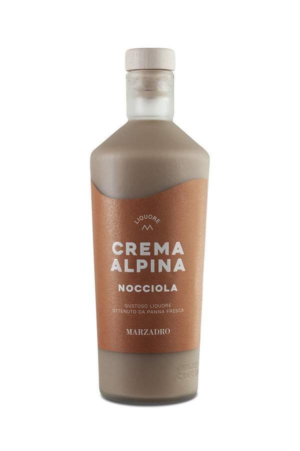 Marzadro Crema Alpina Nocciola Likör; 0,7l - 17%
