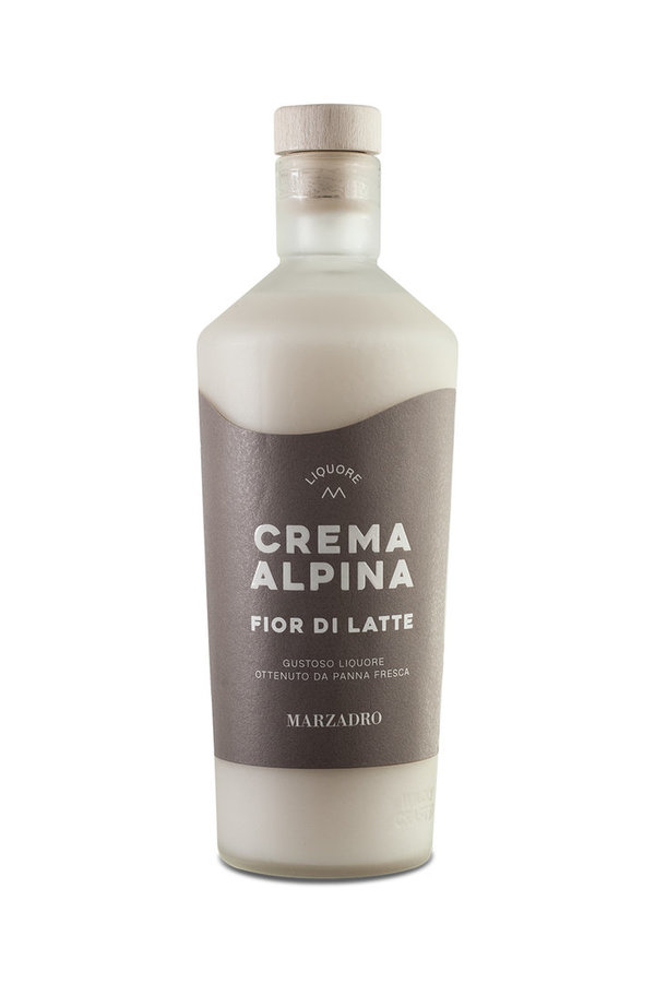 Marzadro Crema Alpina Fior di Latte Likör; 0,7l - 17%