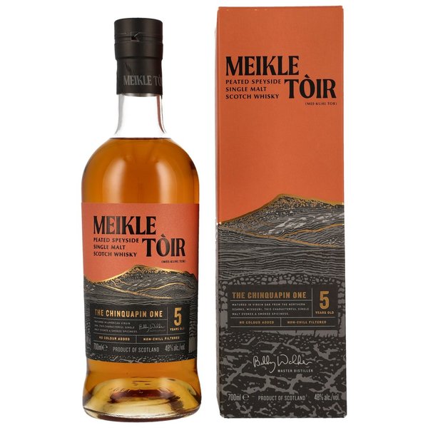 Meikle Toir – The Chinquapin One Peated Speyside Single Malt Scotch Whisky