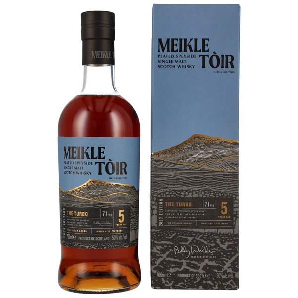 Meikle Toir – The Turbo 2023 Edition Peated Speyside Single Malt Scotch Whisky