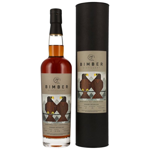 Bimber Pedro Ximénez Sherry Cask #458 – Peated Single Malt London Whisky Germany Edition 2023